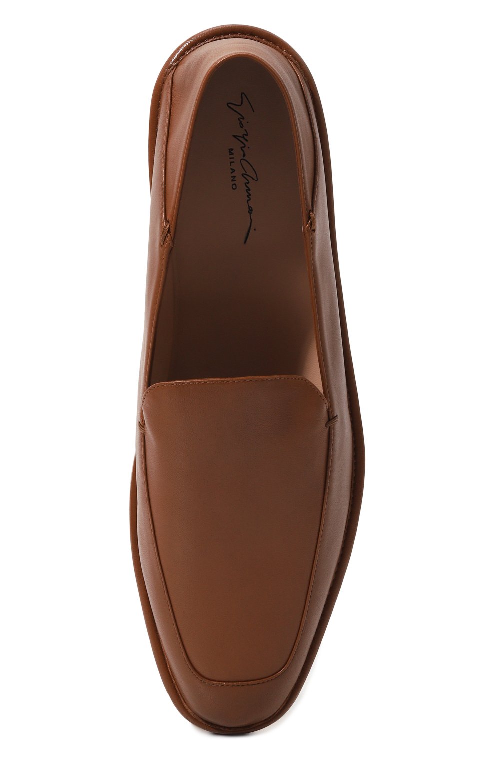 Кожаные лоферы GIORGIO ARMANI, арт. X1J107/XF491, фото 6
