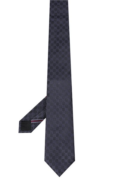 Шелковый галстук GUCCI, арт. 456520 4B002, фото 3