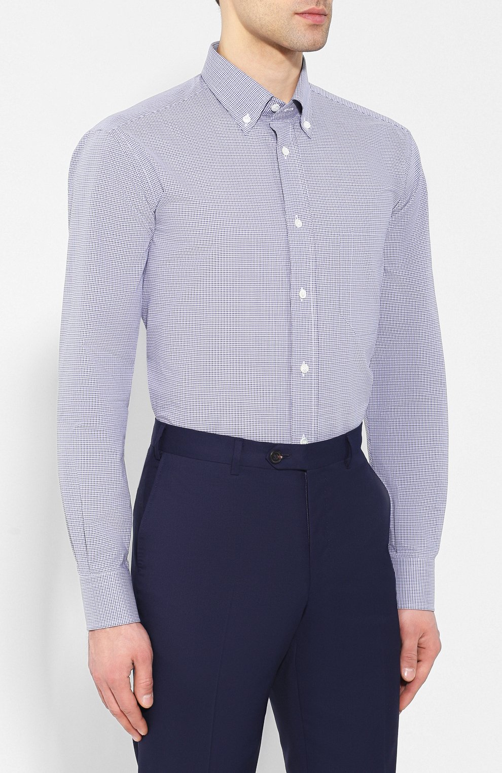 Хлопковая сорочка BRIONI, арт. SCAA0M/P8029, фото 3