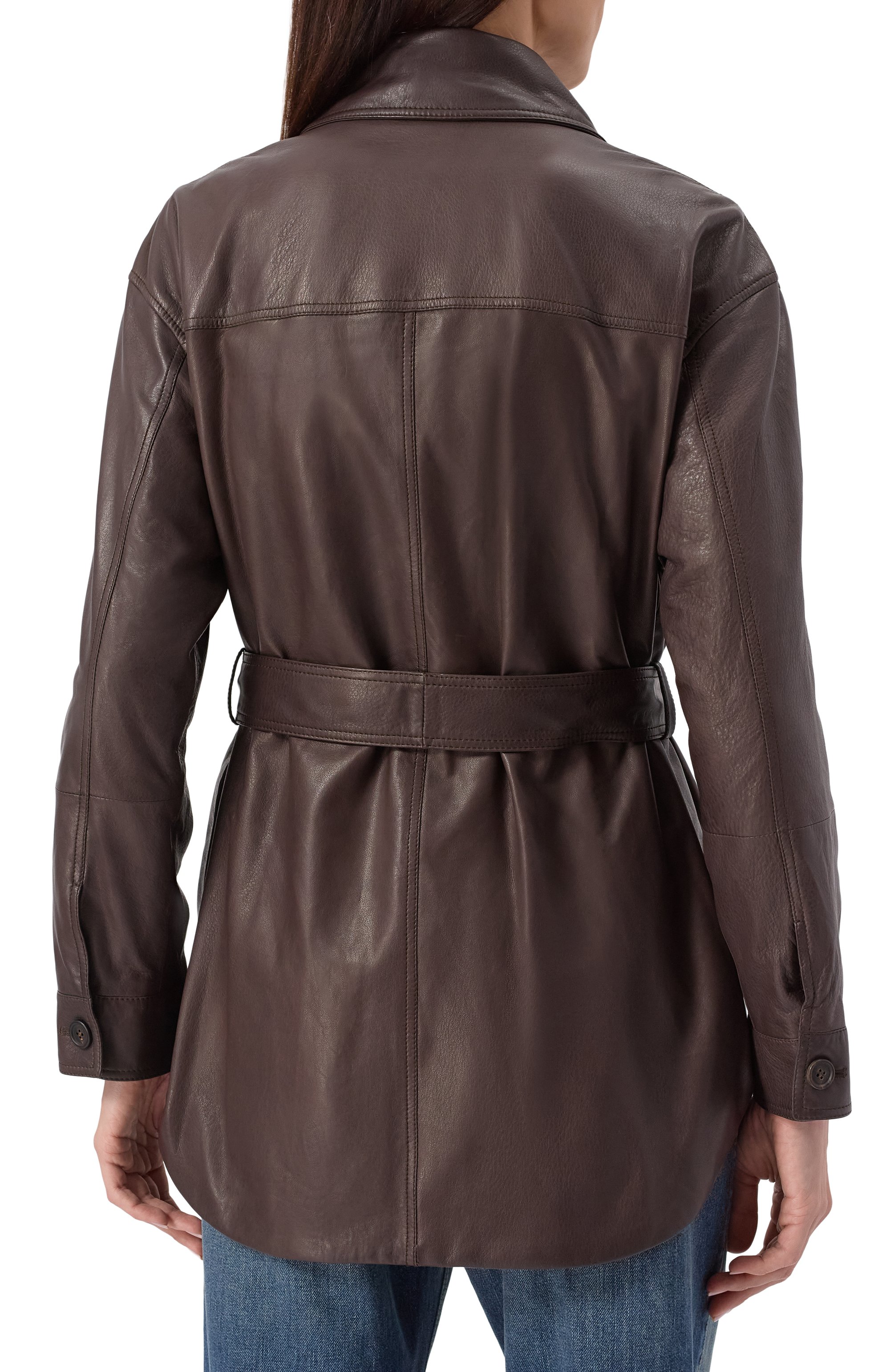 Кожаная куртка BRUNELLO CUCINELLI, арт. MPMUL7453P, фото 4