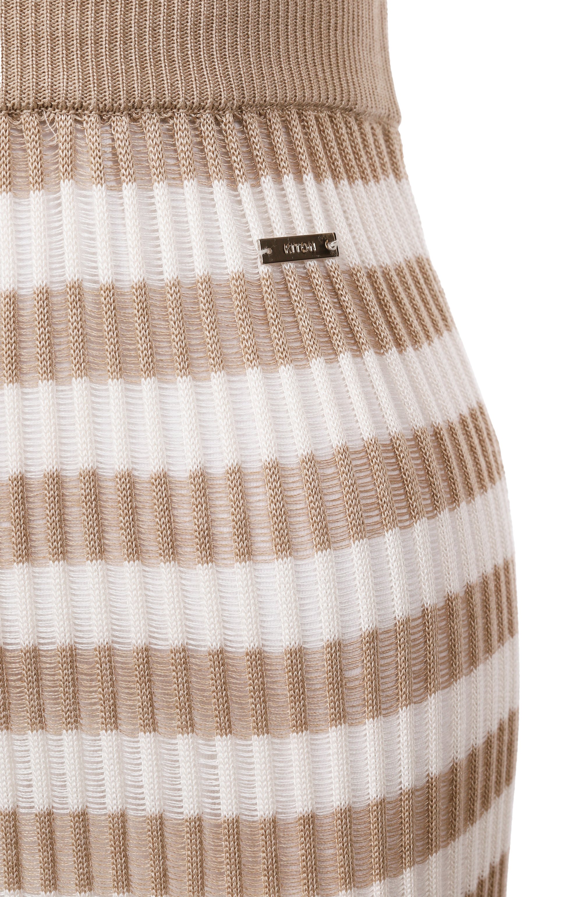 Шелковая юбка KITON, арт. D5778602, фото 6