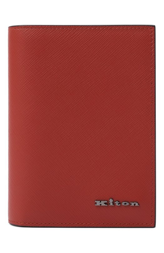 Кожаная обложка для паспорта Kiton UPEA030N0126908 Красный UPEA030N0126908