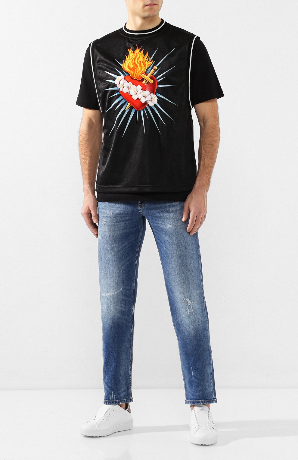 Хлопковая футболка PALM ANGELS, арт. PMAA045S207740151088, фото 2