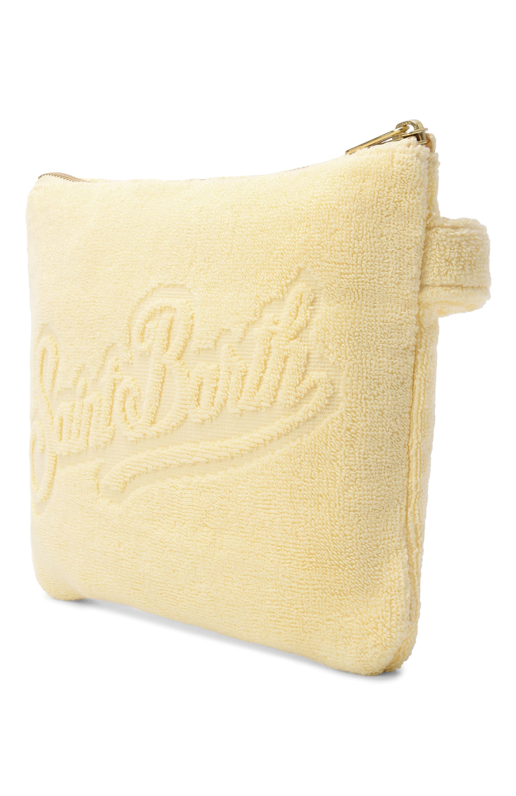 Косметичка MC2 SAINT BARTH желтого цвета по цене 8295 руб., арт. PARE0003-00409L/PAREASY TERRY, фото 2 Косметичка MC2 SAINT BARTH, арт. PARE0003-00409L/PAREASY TERRY, фото 2