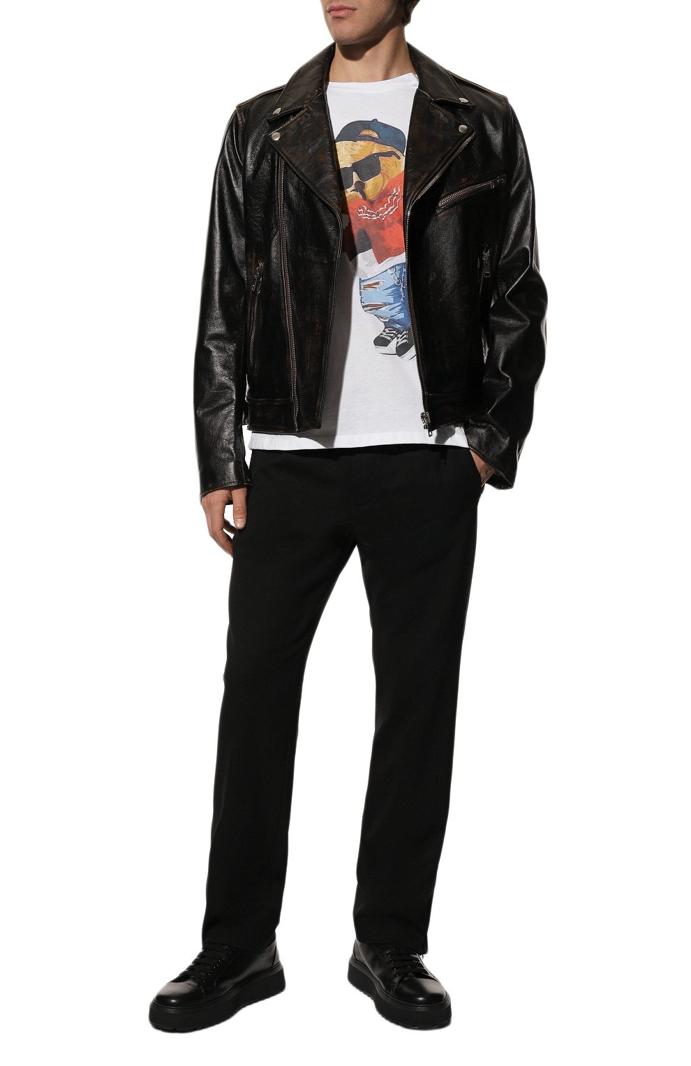 Хлопковая футболка BISIBIGLIO, арт. RAPPER TED/2212 RIF (C0TT0NE PESANTE), фото 2