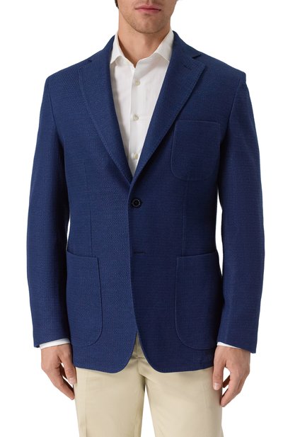 Пиджак из хлопка и льна MVST, арт. 9111, фото 4