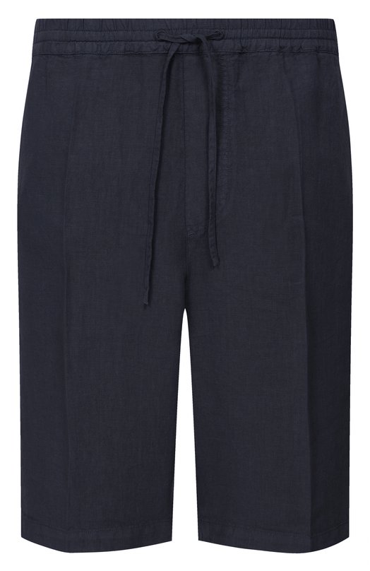 Льняные шорты 120% Lino 33ALIM29CM/0253/000 Синий 33ALIM29CM/0253/000