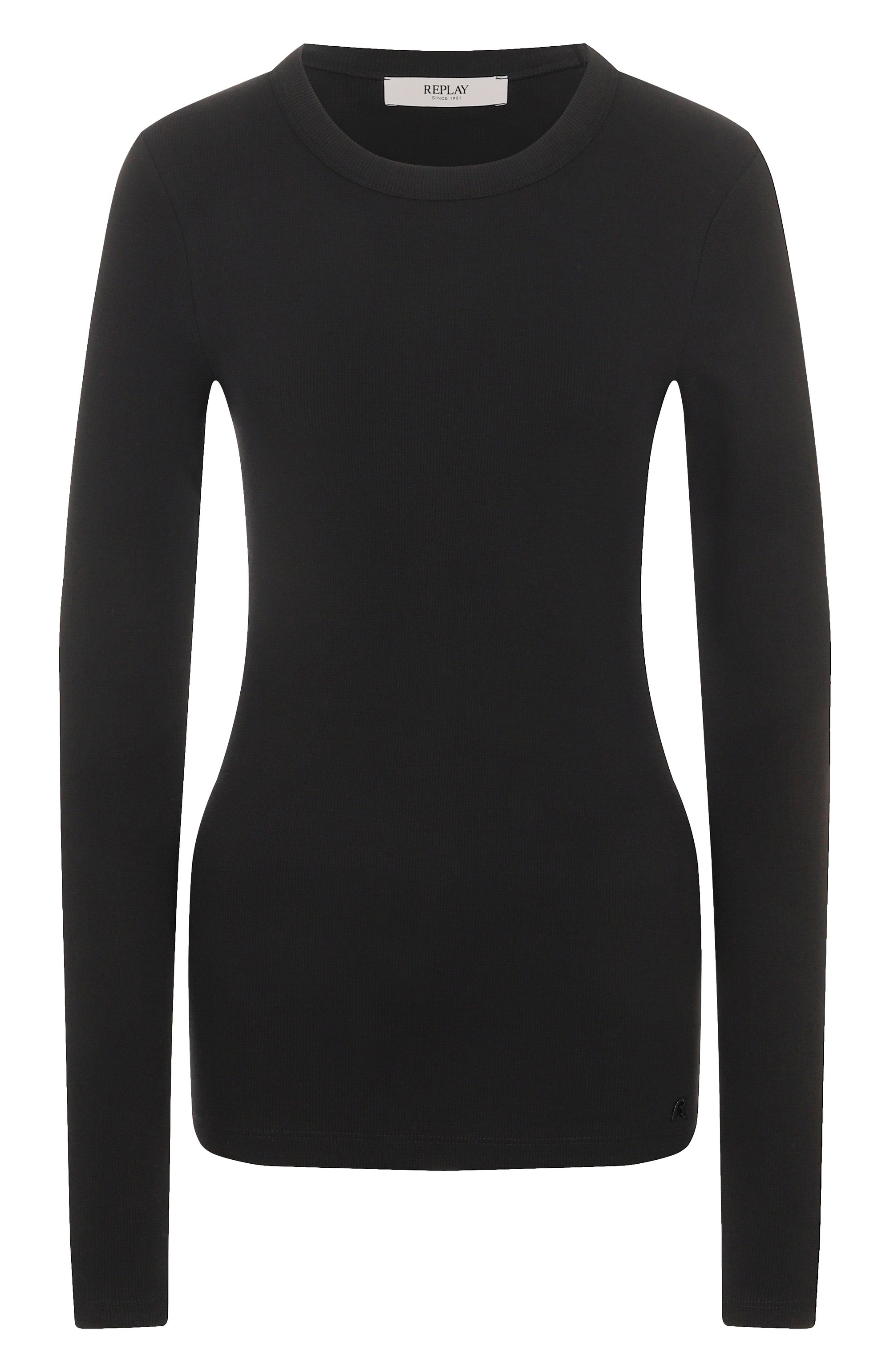 Хлопковый лонгслив REPLAY, арт. W3414A.000.23970, фото 1