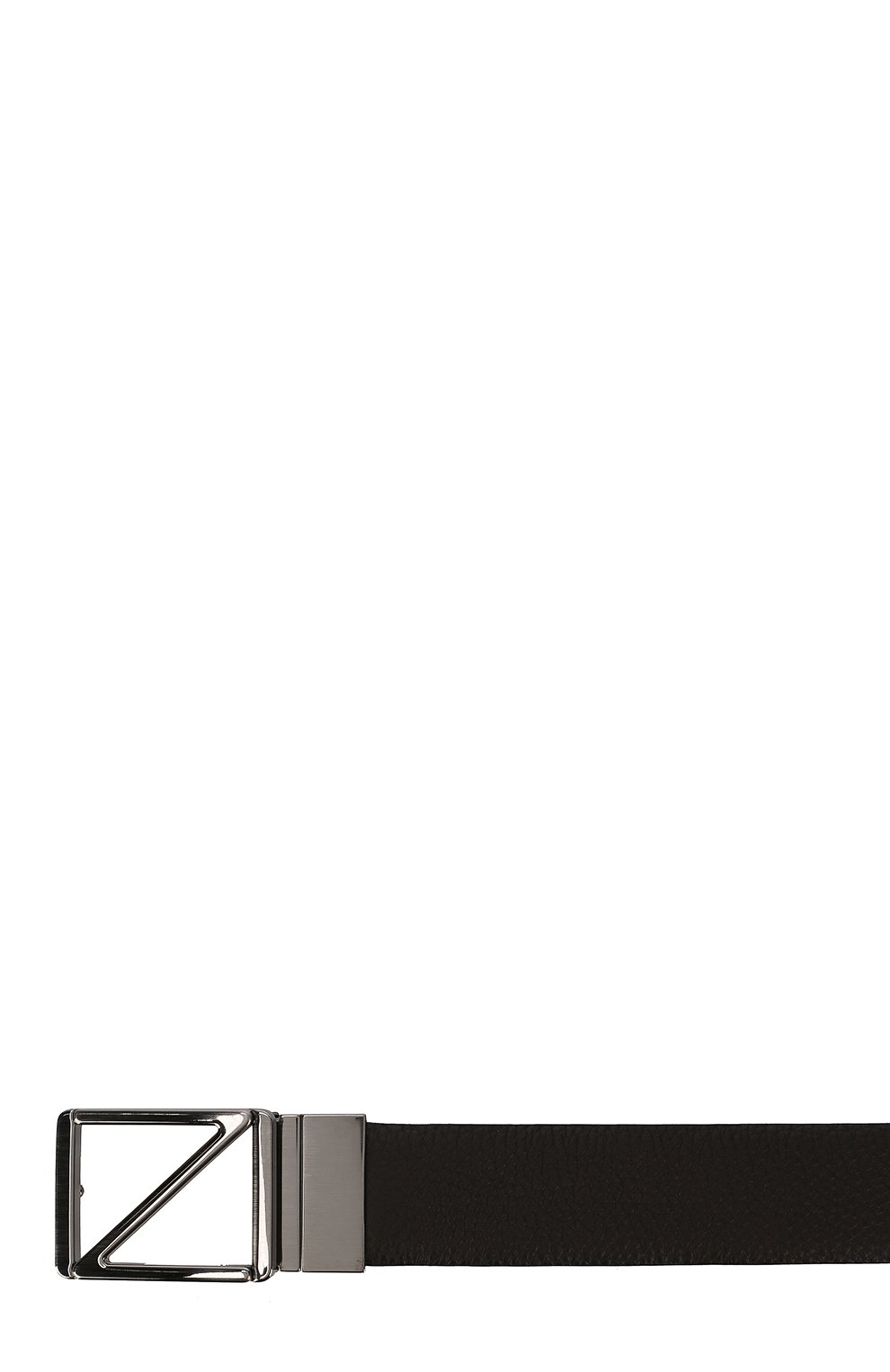 Кожаный ремень с металлической пряжкой ZEGNA, арт. BKRUX1/505C, фото 3