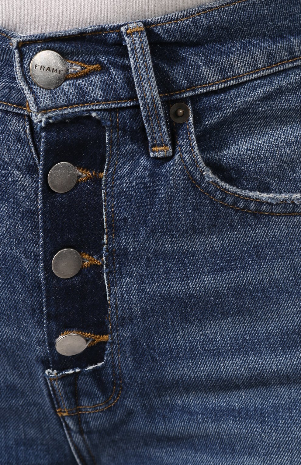 Джинсы FRAME DENIM синего цвета по цене 24400 руб., арт. L0JSK439, фото 5 Джинсы FRAME DENIM, арт. L0JSK439, фото 5