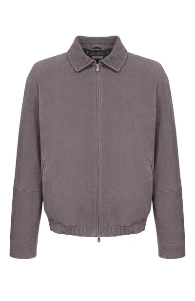 Мужской замшевый бомбер BRUNELLO CUCINELLI, арт. MPCA02071