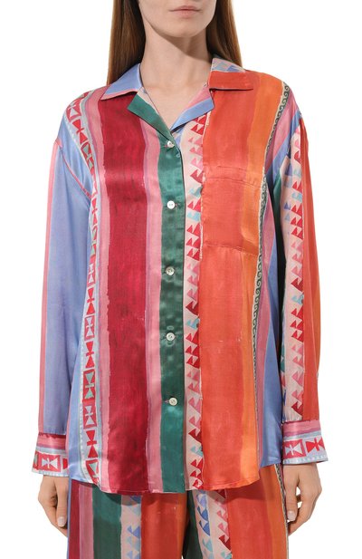 Пижама из хлопка и шелка ANY WOWZERS, арт. WKND02-RSD, фото 3