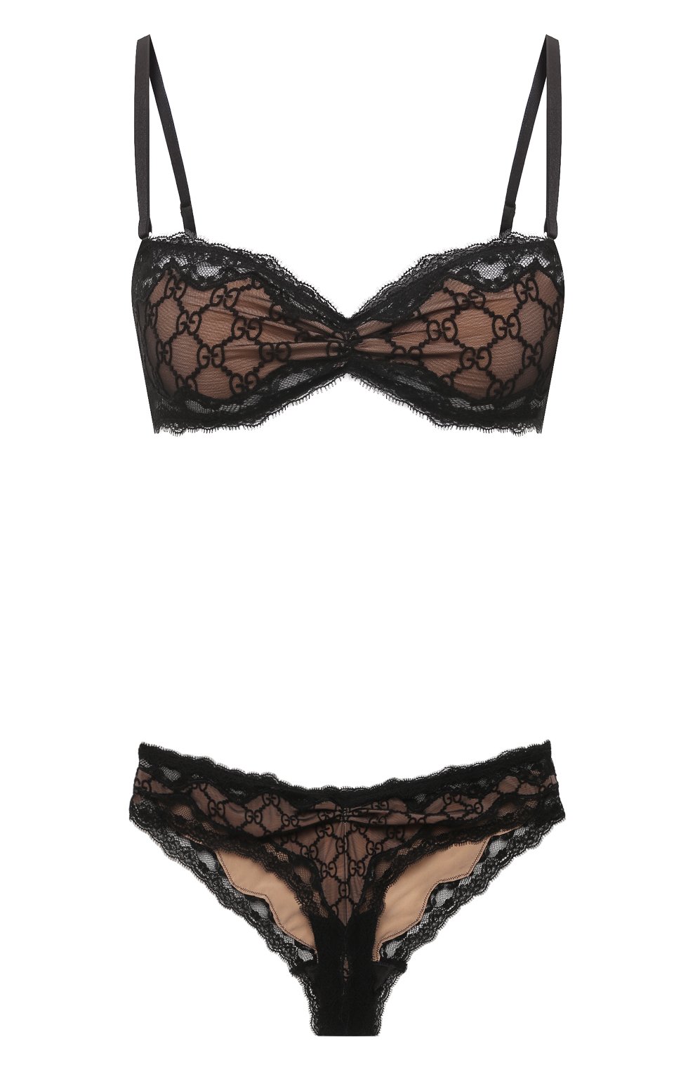 Комплект из бюстгальтера и трусов GUCCI, арт. 680984/XUAD0, фото 1