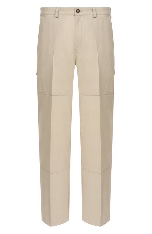 Брюки из хлопка и шерсти 12 STOREEZ 135519 Бежевый 135519