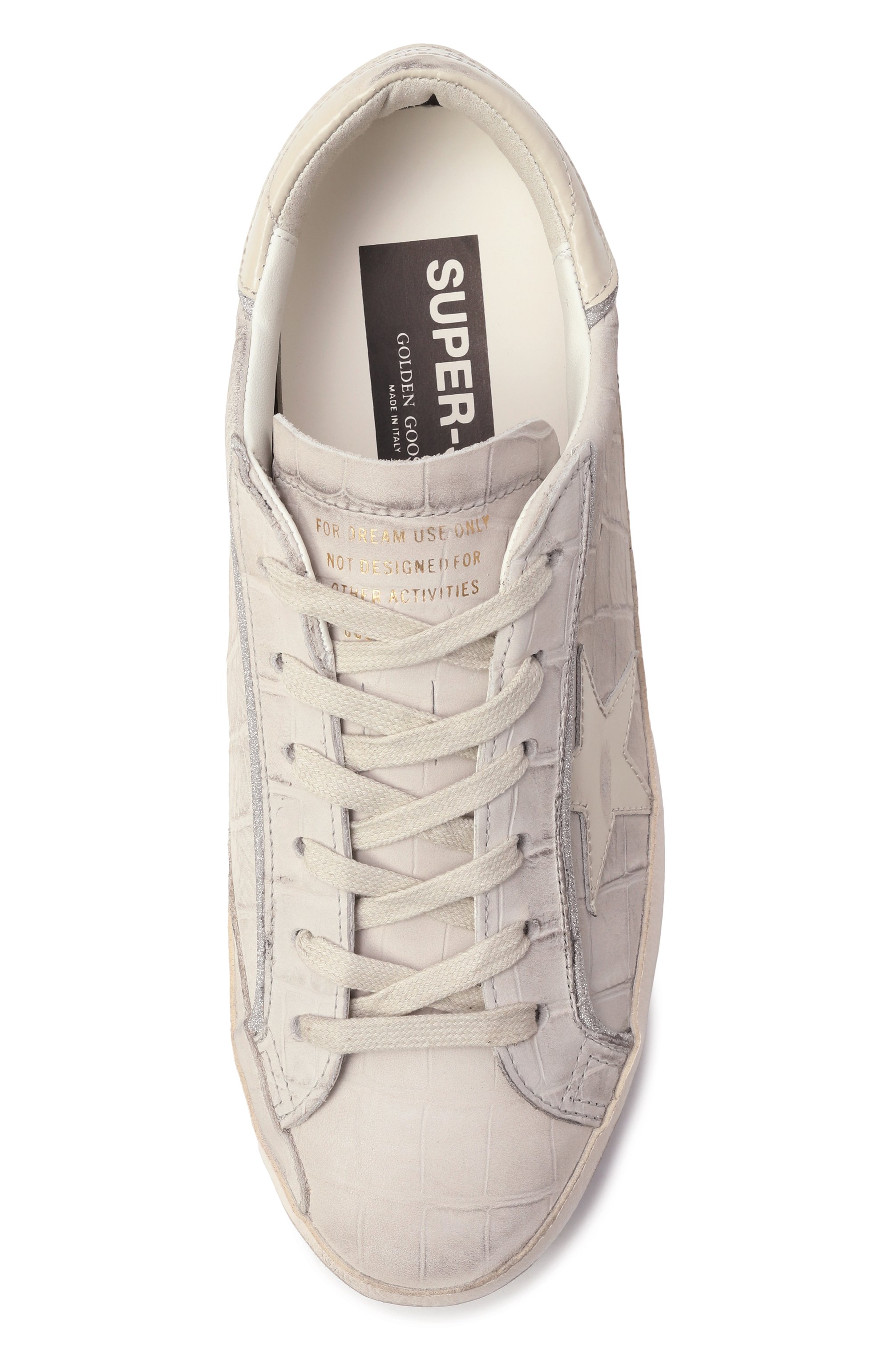Кожаные кеды super-star ltd GOLDEN GOOSE DELUXE BRAND, арт. GWF00101.F007290, фото 6