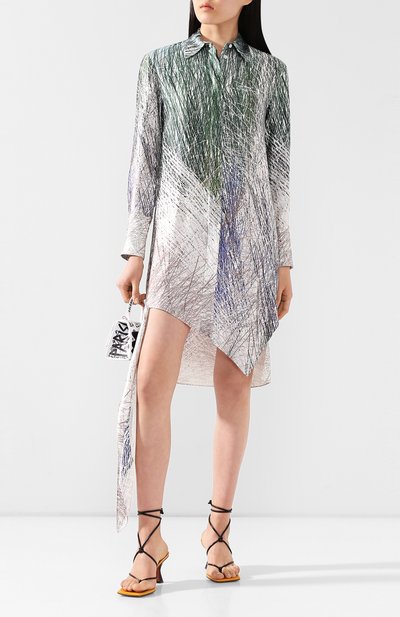 Платье из вискозы OFF-WHITE, арт. 0WDB235S20FAB0010810, фото 2