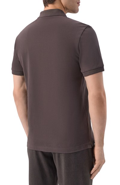 Хлопковое поло CORNELIANI, арт. 27G570/2725045, фото 4