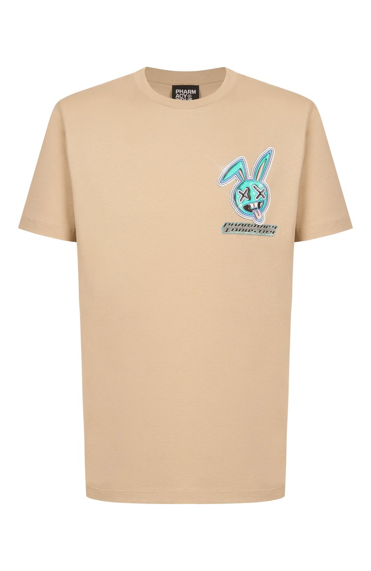 Хлопковая футболка PHARMACY INDUSTRY, арт. PHABM00204, фото 1