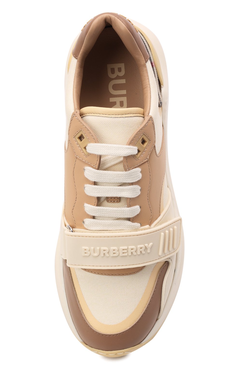 Комбинированные кроссовки bandana BURBERRY, арт. 8045284, фото 6