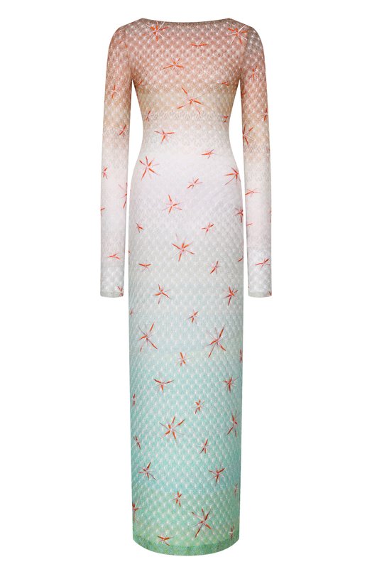 Платье из вискозы Missoni MS26SQ0T/BR014E Разноцветный MS26SQ0T/BR014E