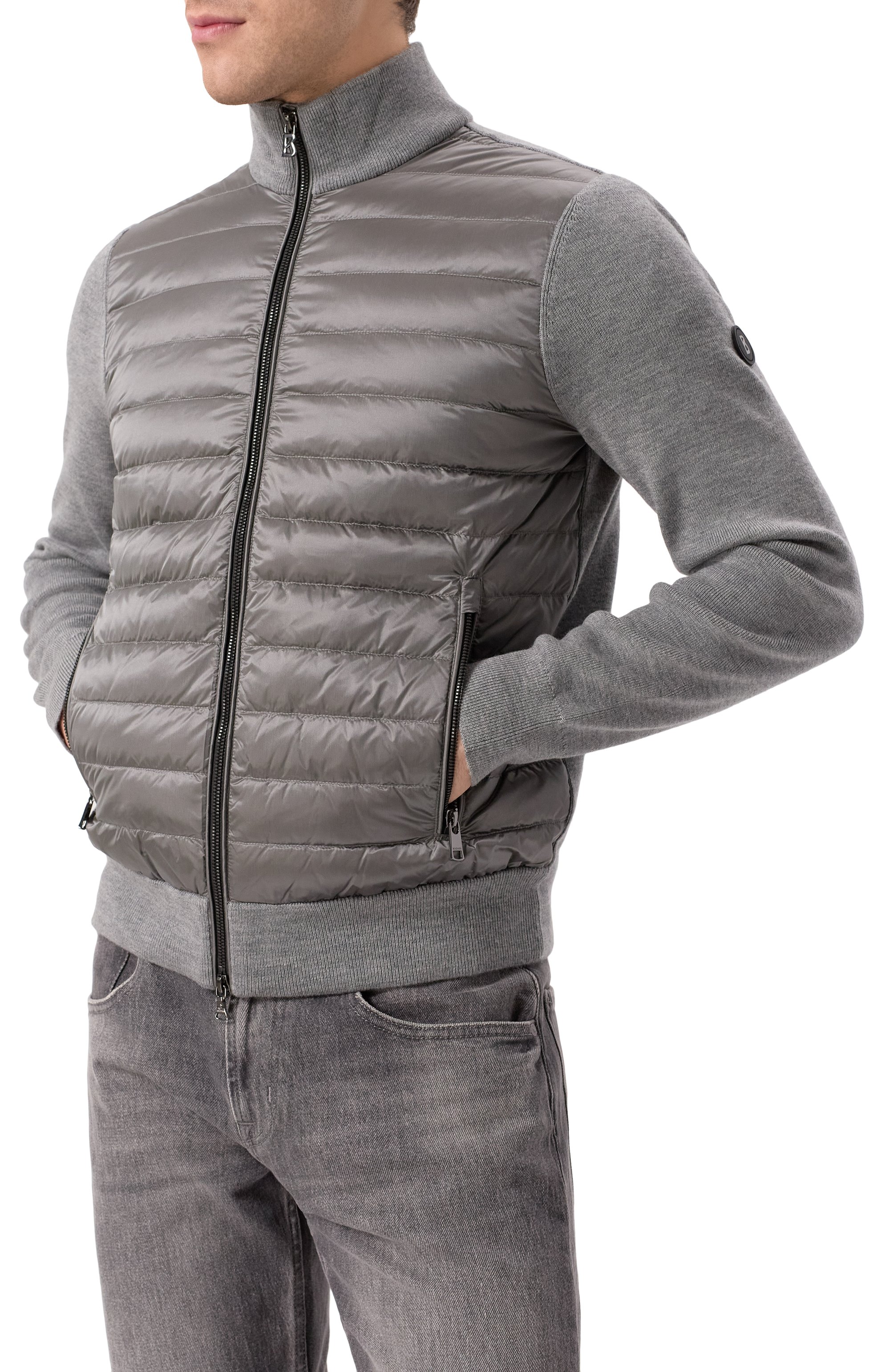 Комбинированный кардиган BOGNER, арт. 88339426, фото 3