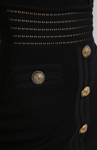 Платье из вискозы BALMAIN, арт. UF16338/K119, фото 5