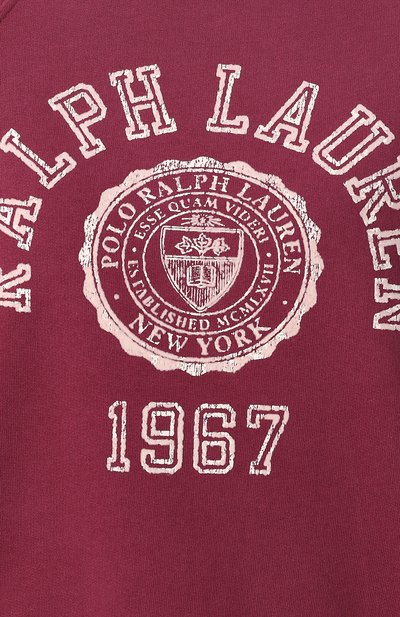 Хлопковый пуловер POLO RALPH LAUREN красного цвета по цене 18800 руб., арт. 211717899, фото 5 Хлопковый пуловер POLO RALPH LAUREN, арт. 211717899, фото 5