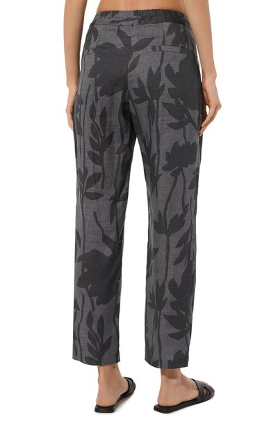 Льняные брюки BRUNELLO CUCINELLI, арт. MB650P8597, фото 4