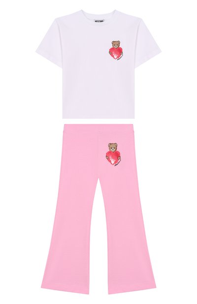 Комплект из футболки и брюк MOSCHINO, арт. HDG01P/LBA00