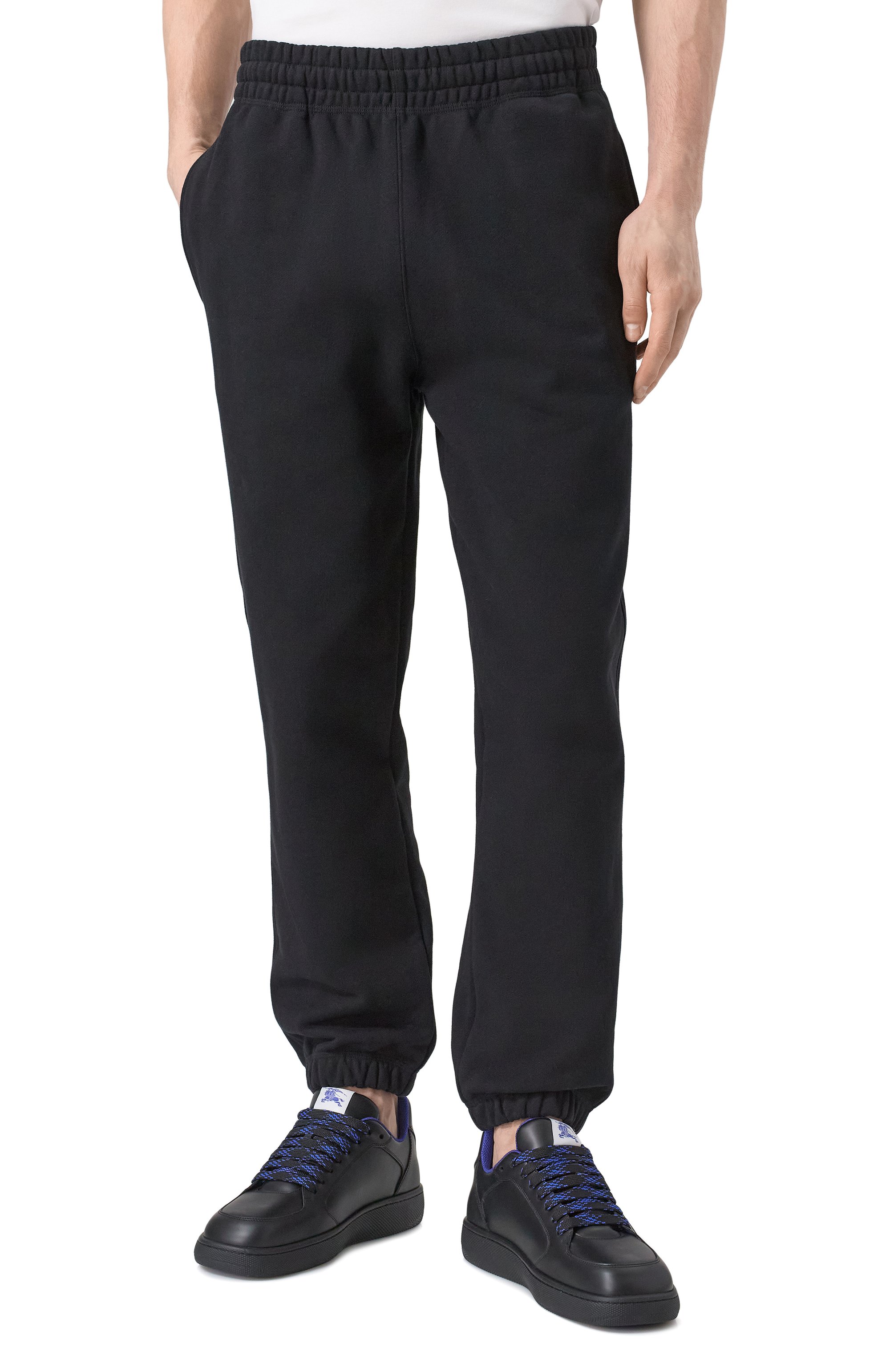 Хлопковые джоггеры BURBERRY, арт. 8102278, фото 3