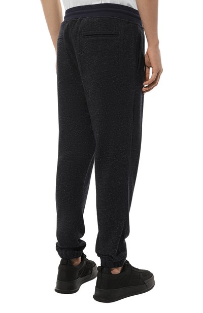 Джоггеры из хлопка и шелка BRUNELLO CUCINELLI, арт. MTU22B2206, фото 4