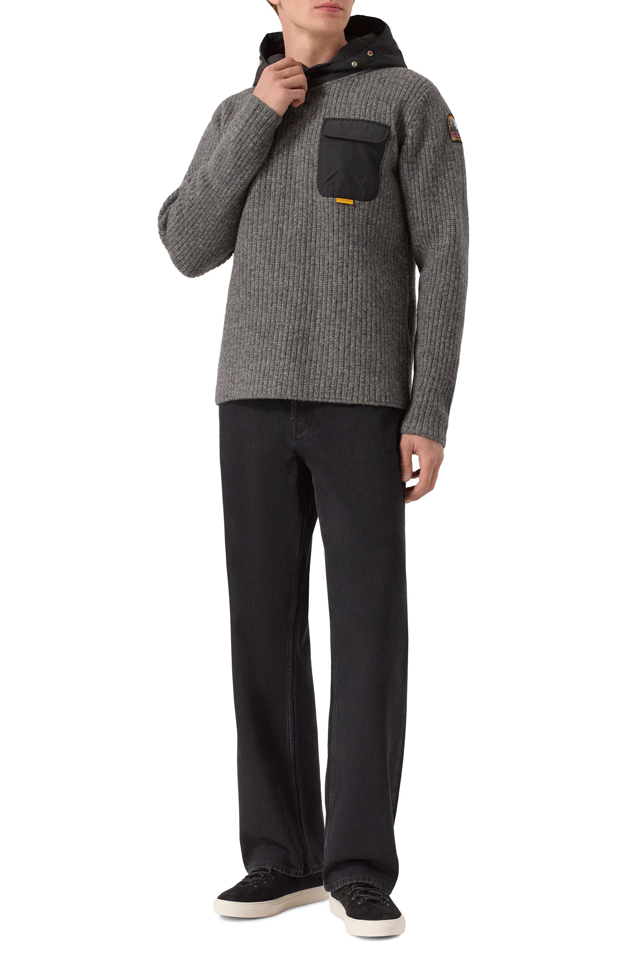 Худи из шерсти и хлопка PARAJUMPERS, арт. 25WMPMKNWK03, фото 2