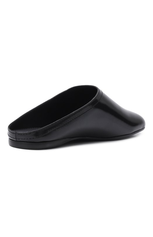 Кожаные сабо Emporio Armani EW004060/AF21961 Чёрный  EW004060/AF21961 Фото 5