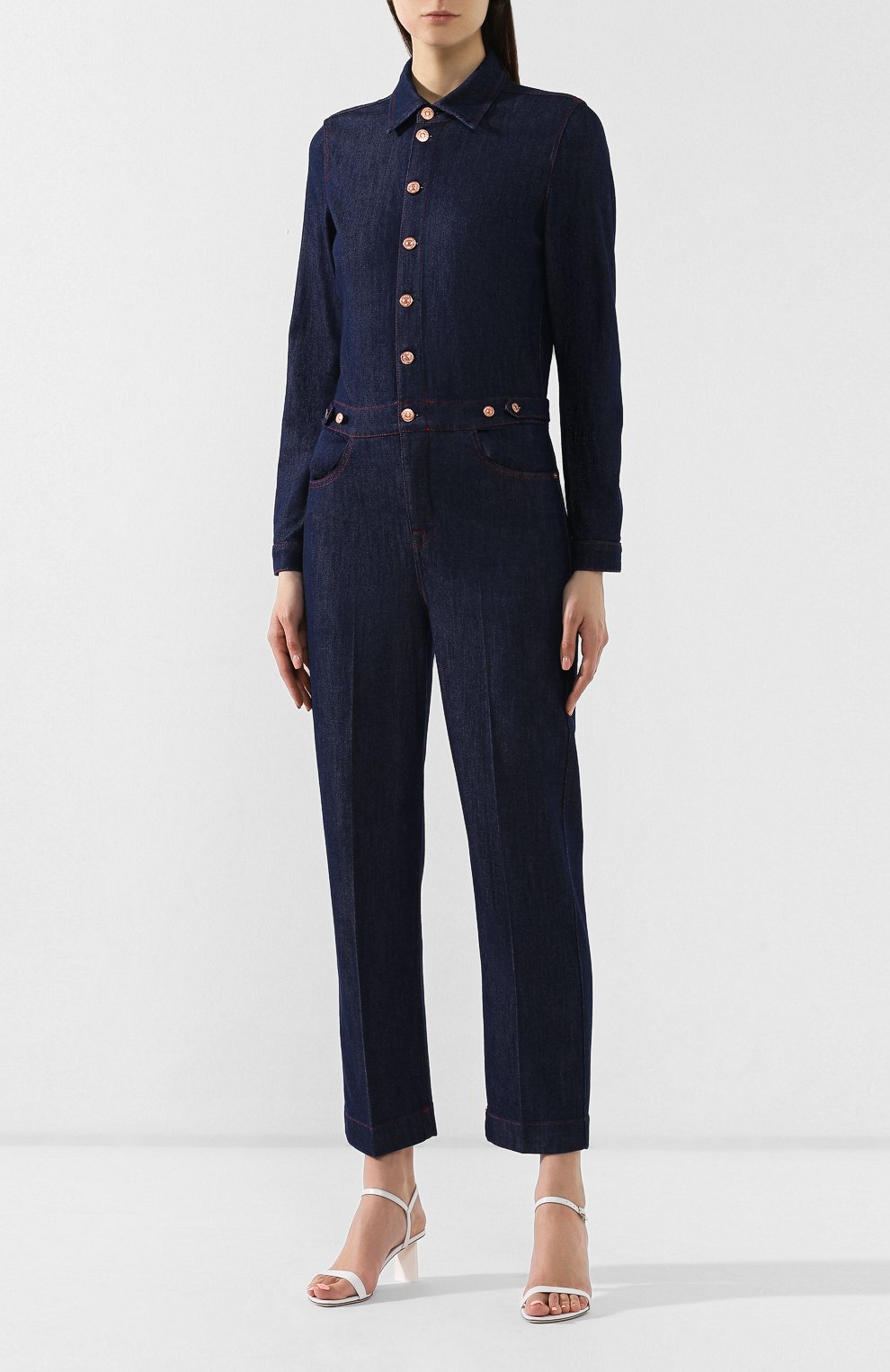 Джинсовый комбинезон 7 FOR ALL MANKIND, арт. JSCRR700ZT, фото 3