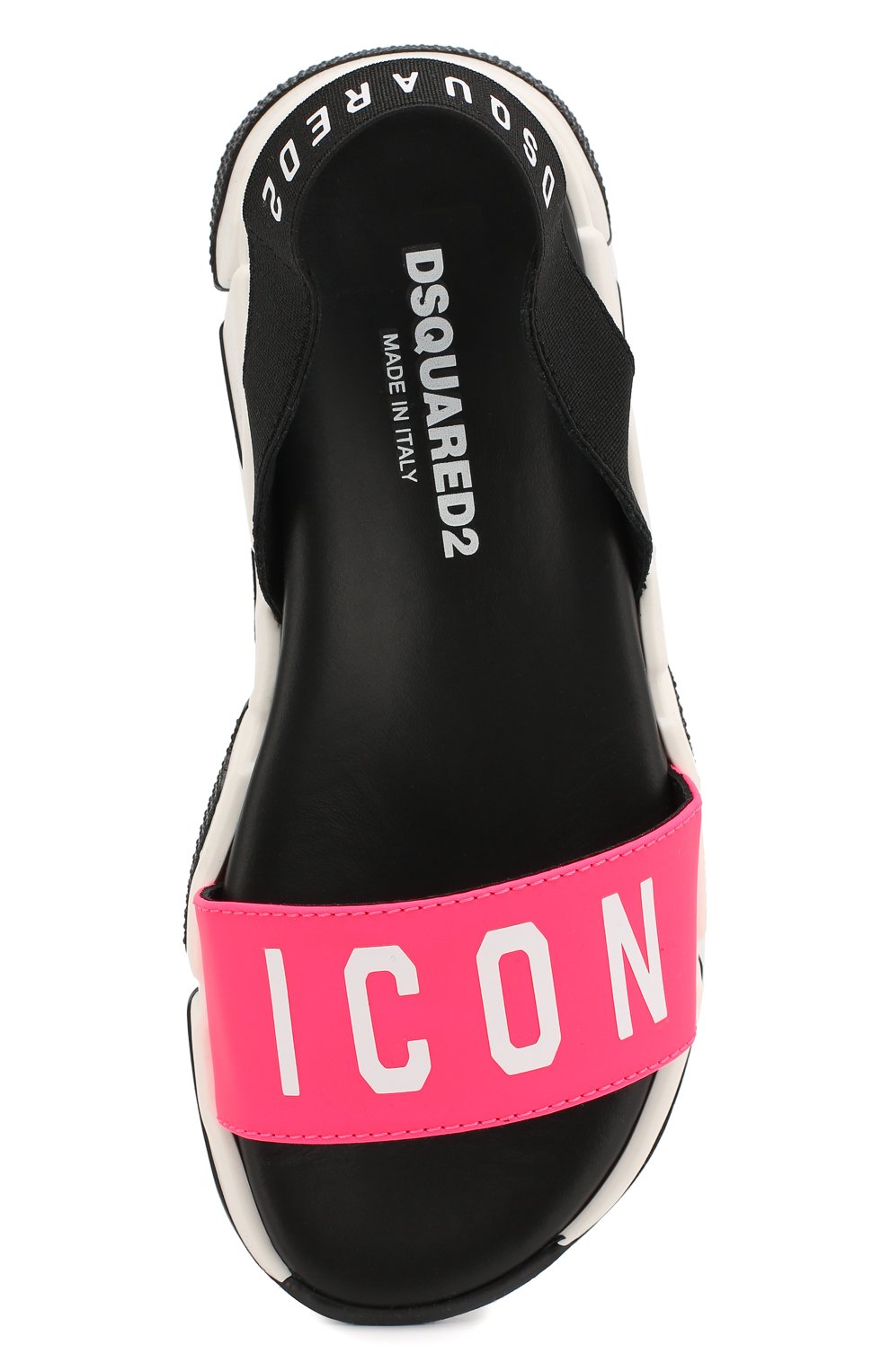 Сандалии из кожи и текстиля DSQUARED2, арт. 59805/36-41, фото 4