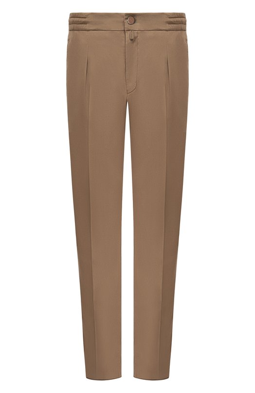 Брюки из лиоцелла Kiton UP1LACRK0609H Коричневый UP1LACRK0609H