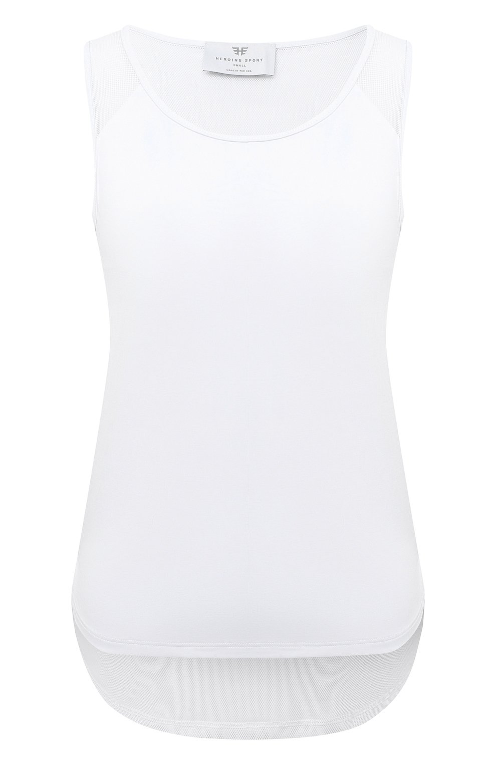 Майка HEROINE SPORT белого цвета по цене 7935 руб., арт. HS-2-097/SUMMER 2020, фото 1 Майка HEROINE SPORT, арт. HS-2-097/SUMMER 2020, фото 1