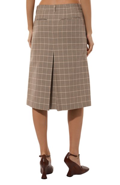 Хлопковая юбка DRIES VAN NOTEN, арт. 242-010800-9352, фото 4