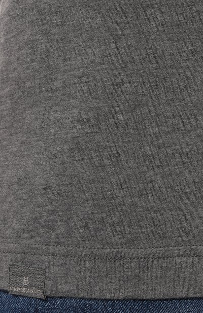 Футболка из хлопка и кашемира CAPOBIANCO, арт. 15M660.WS00./58-60, фото 5