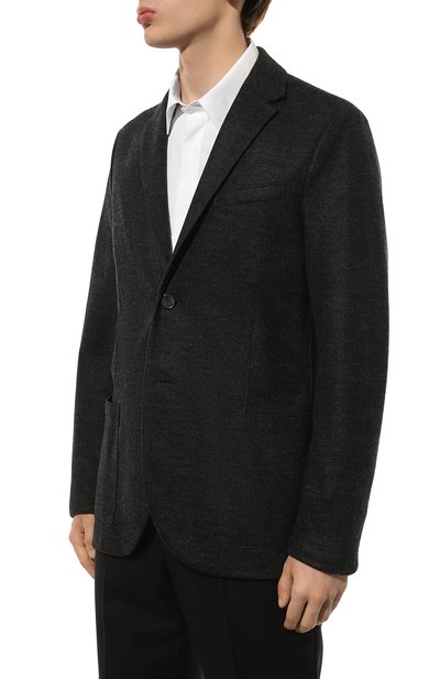 Шерстяной пиджак HARRIS WHARF LONDON, арт. C8P22MVB, фото 4