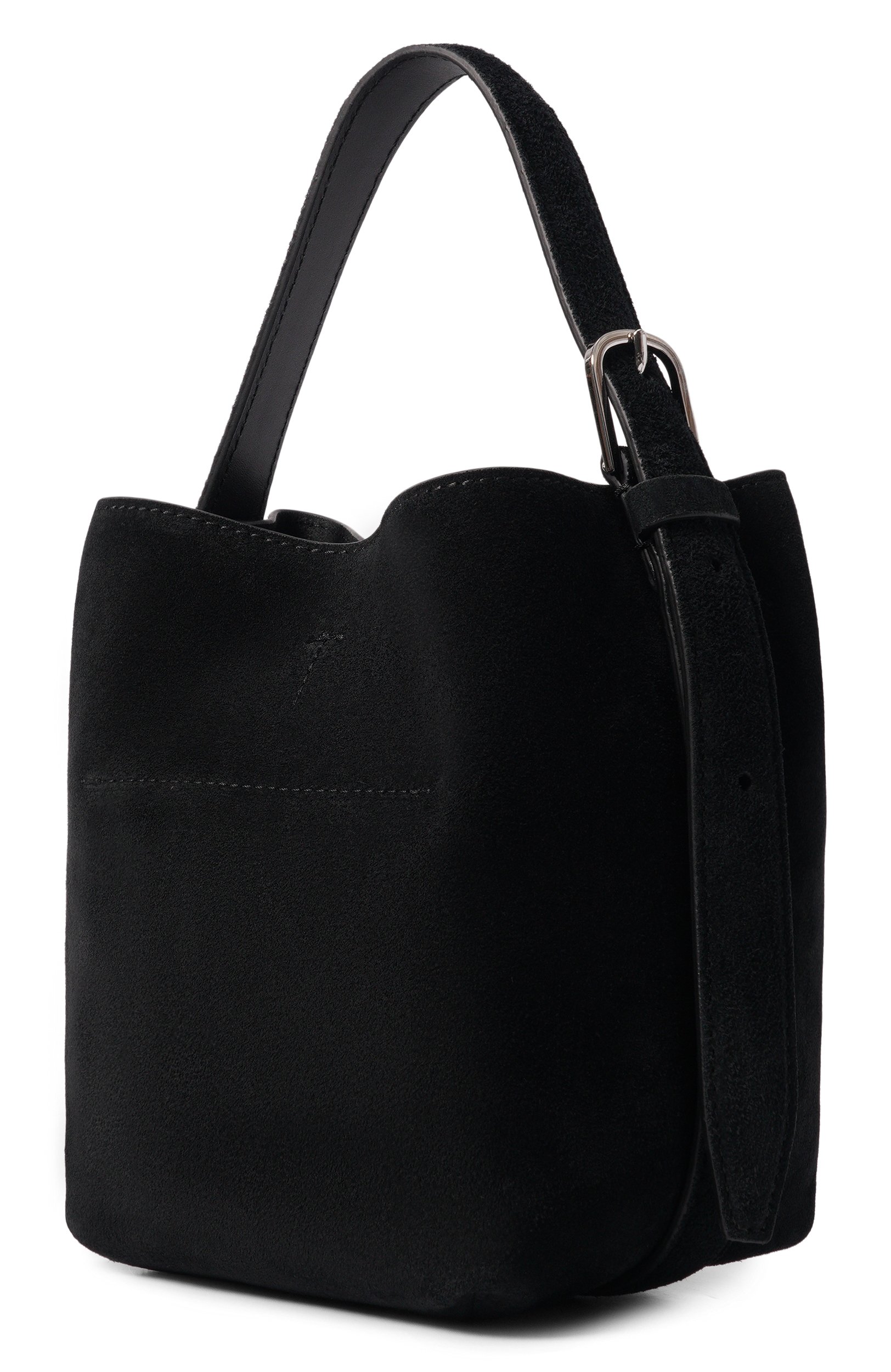 Сумка-тоут belted small TOTEME черного цвета по цене 108500 руб., арт. 264-WAL0139-LE0004, фото 4 Сумка-тоут belted small TOTEME, арт. 264-WAL0139-LE0004, фото 4