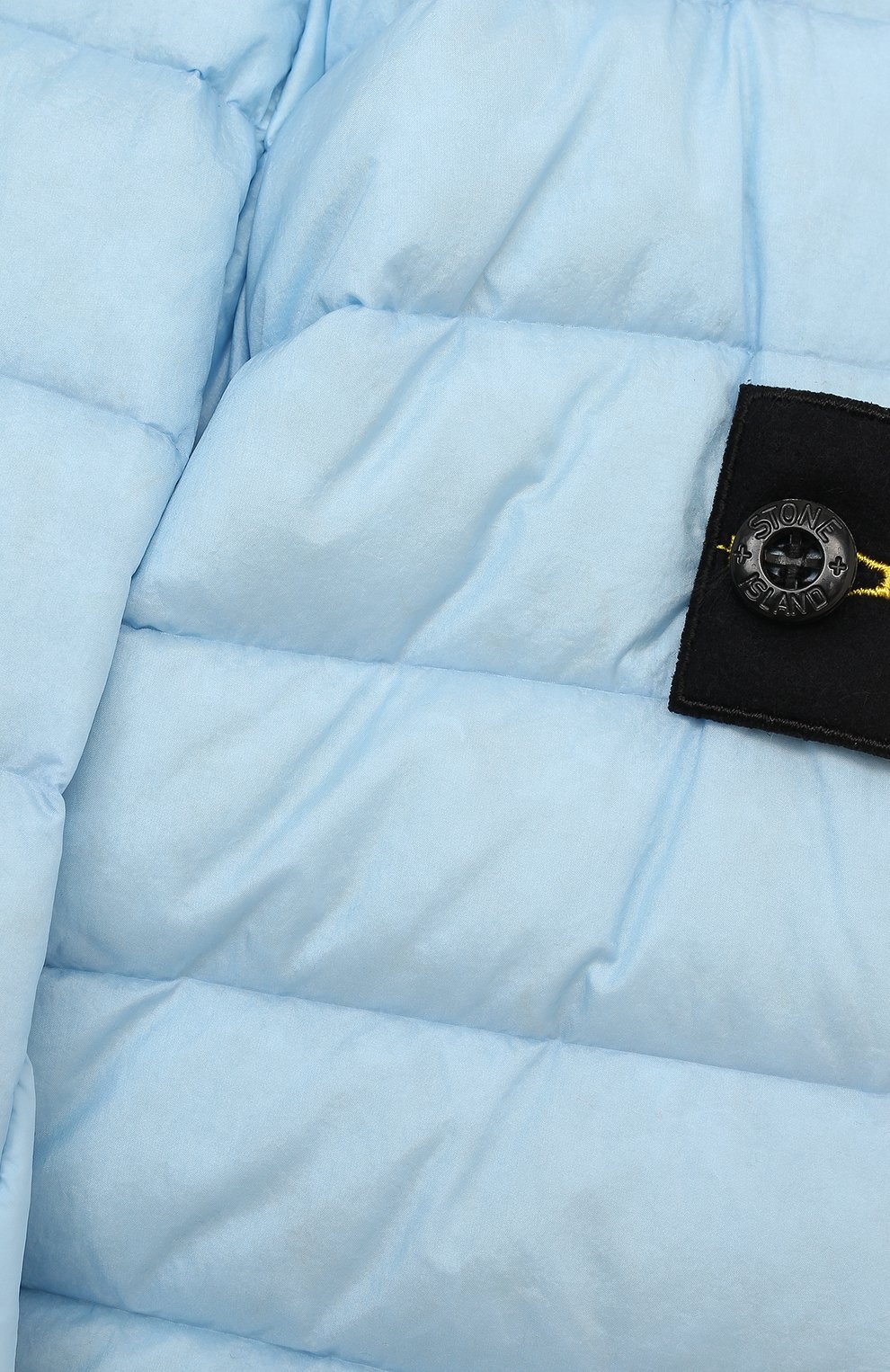 Утепленная куртка STONE ISLAND голубого цвета по цене 45950 руб., арт. 801640624/10-12, фото 3 Утепленная куртка STONE ISLAND, арт. 801640624/10-12, фото 3