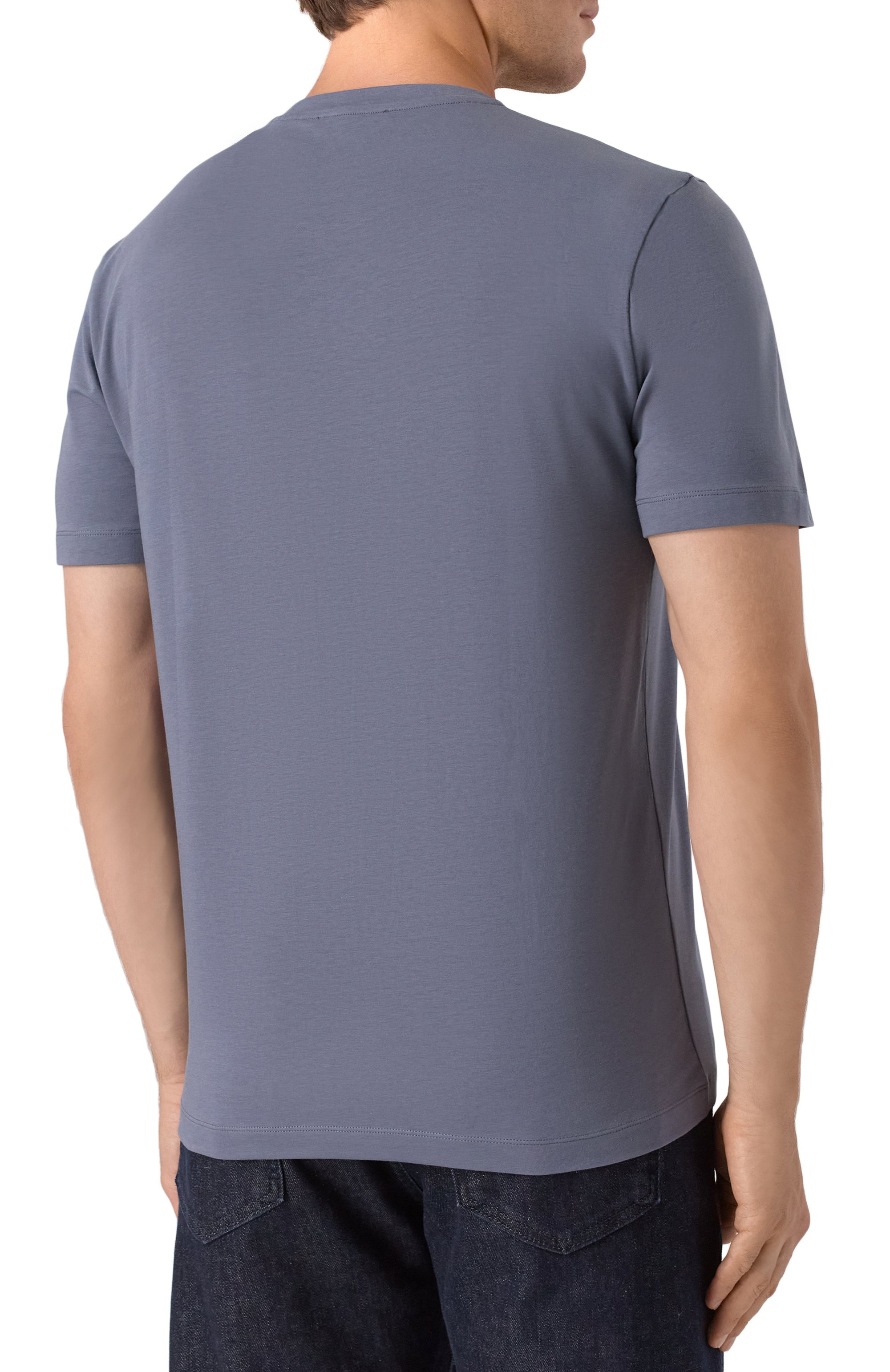 Хлопковая футболка CORNELIANI, арт. 26G583-2625024, фото 4