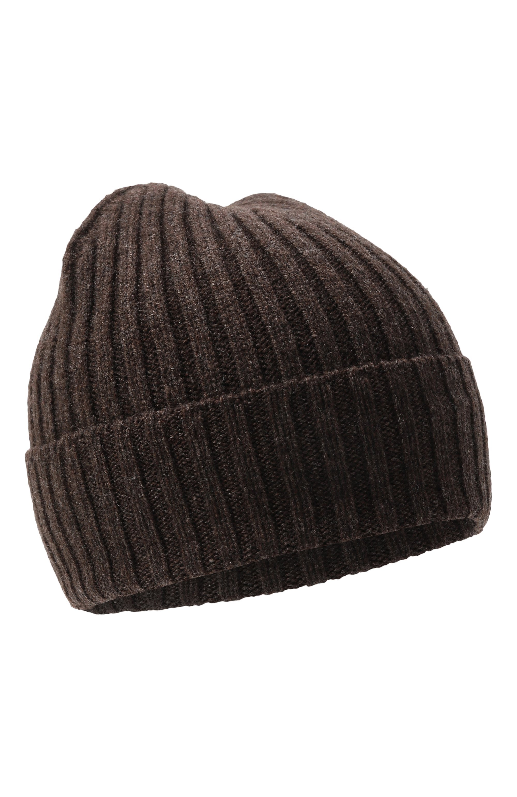 Кашемировая шапка ANDREA CAMPAGNA коричневого цвета по цене 16950 руб., арт. 16885, фото 1 Кашемировая шапка ANDREA CAMPAGNA, арт. 16885, фото 1