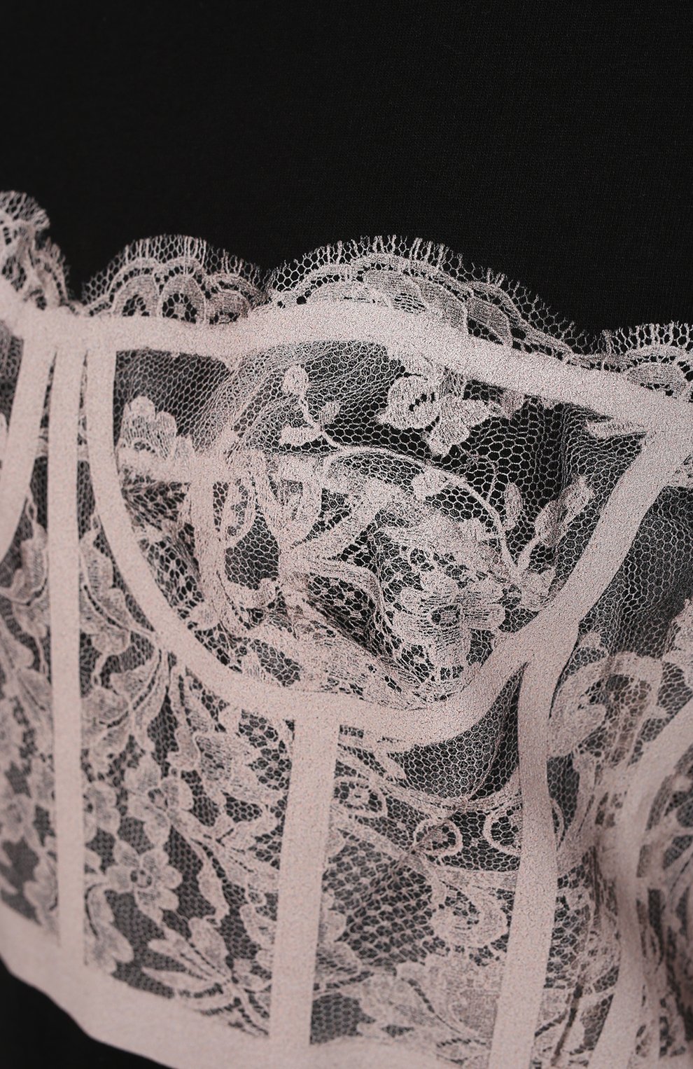 Хлопковая футболка ALEXANDER MCQUEEN, арт. 691159/QZAFC, фото 5