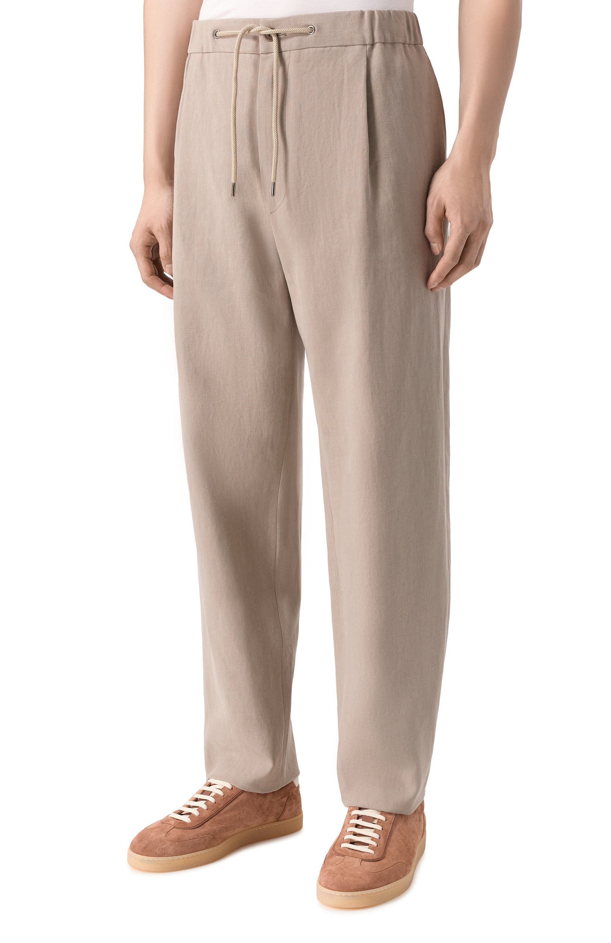 Льняные брюки GIORGIO ARMANI, арт. GM001625/TE10954, фото 3