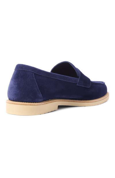 Замшевые пенни-лоферы BRUNELLO CUCINELLI, арт. MZUPAIX653, фото 4