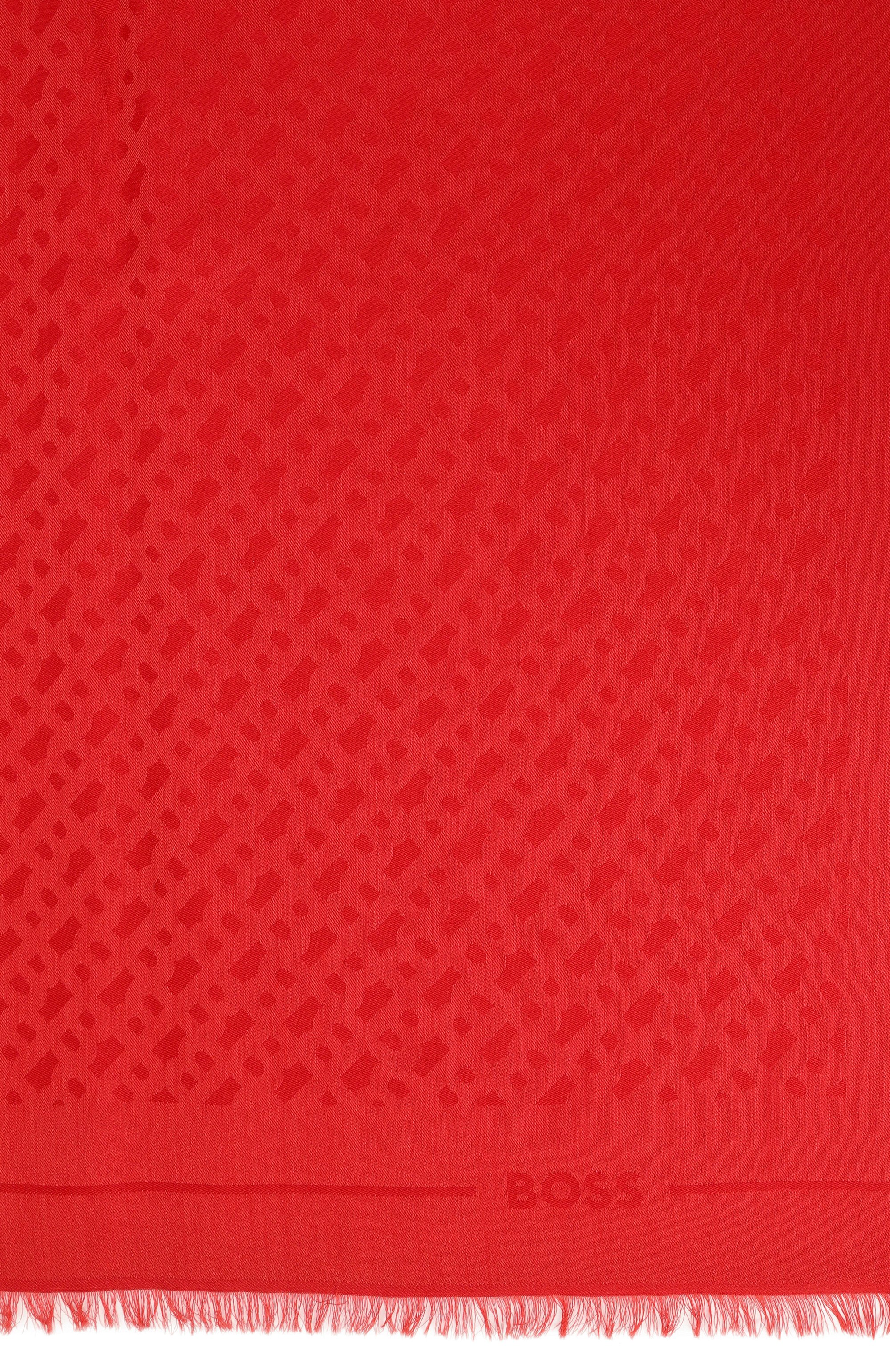 Шаль BOSS красного цвета по цене 14850 руб., арт. 50517733, фото 4 Шаль BOSS, арт. 50517733, фото 4