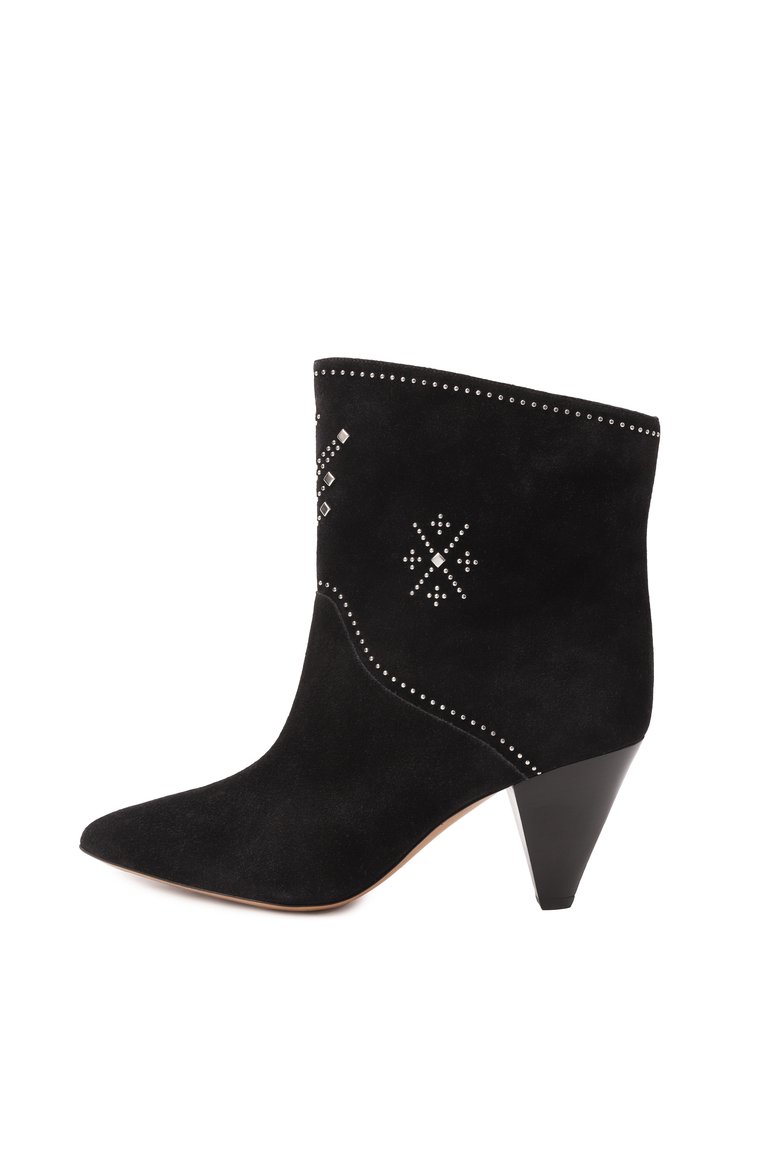Замшевые ботильоны loline 75 ISABEL MARANT, арт. 25PB00196FA/C1A09S, фото 4