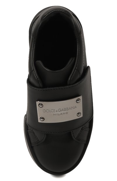 Кожаные кеды DOLCE & GABBANA, арт. DA5156/A3444/24-28, фото 4